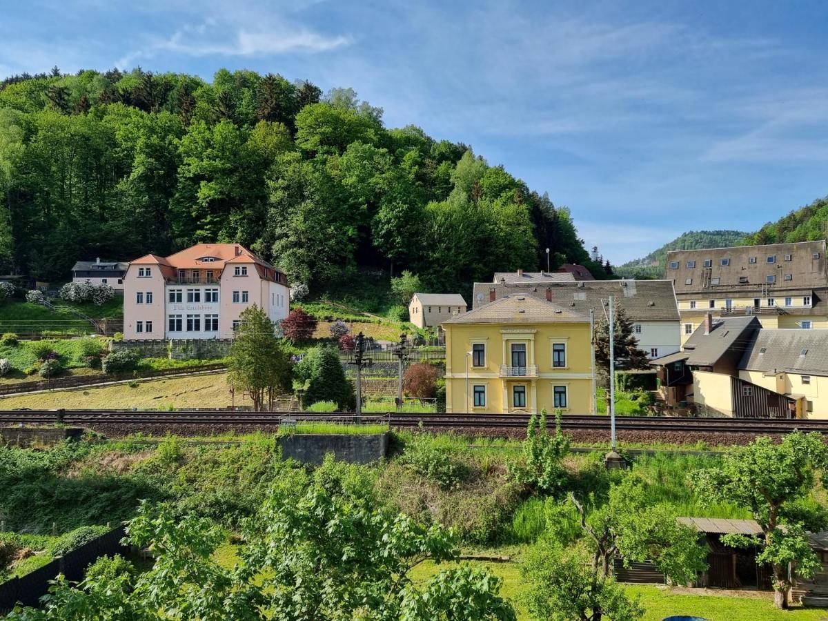 Ferienappartements Elbaussicht - Krippen Bad Schandau Eksteriør bilde