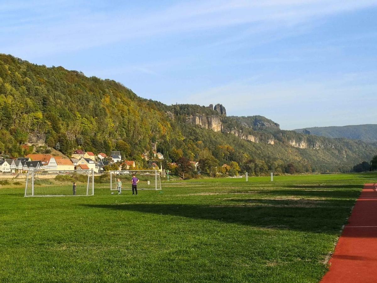 Ferienappartements Elbaussicht - Krippen Bad Schandau Eksteriør bilde