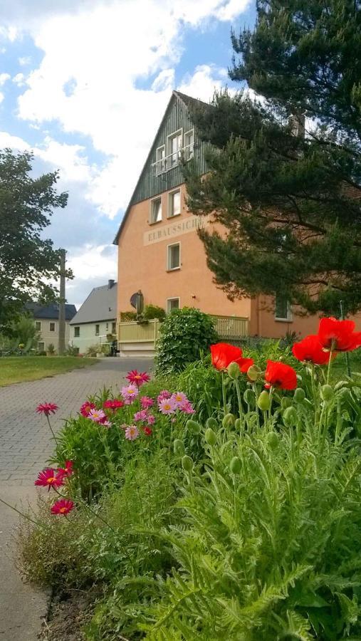 Ferienappartements Elbaussicht - Krippen Bad Schandau Eksteriør bilde